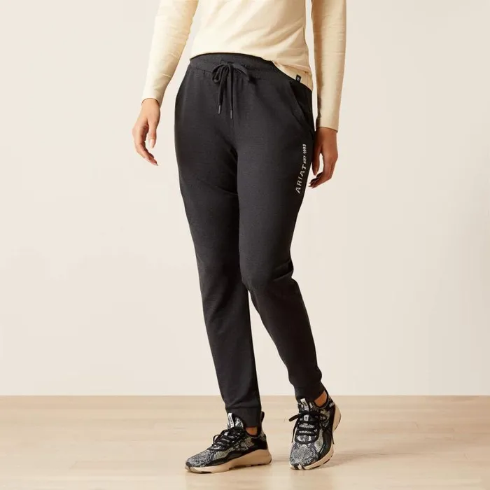 Women Pants and Shorts Ariat Memento Jogger Charcoal