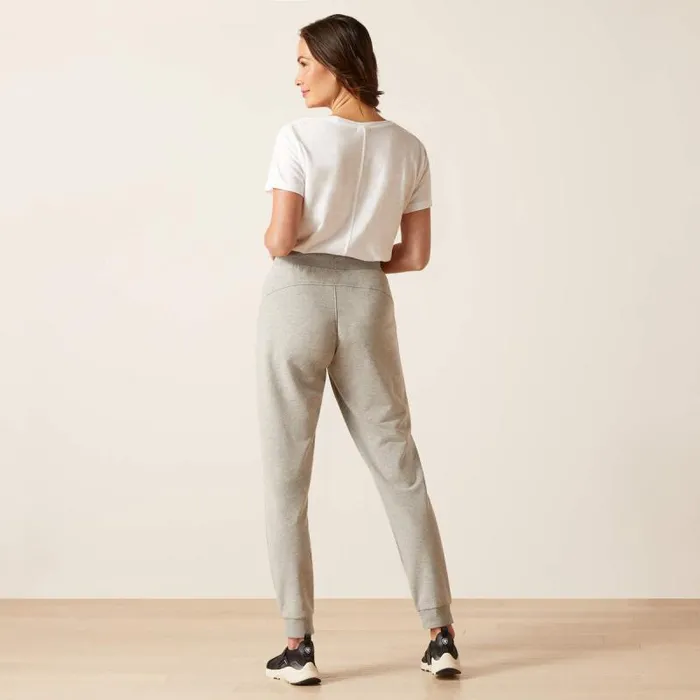 Women Pants and Shorts Ariat Memento Jogger Heather Grey Women Pants and Shorts Ariat Memento Jogger Heather Grey