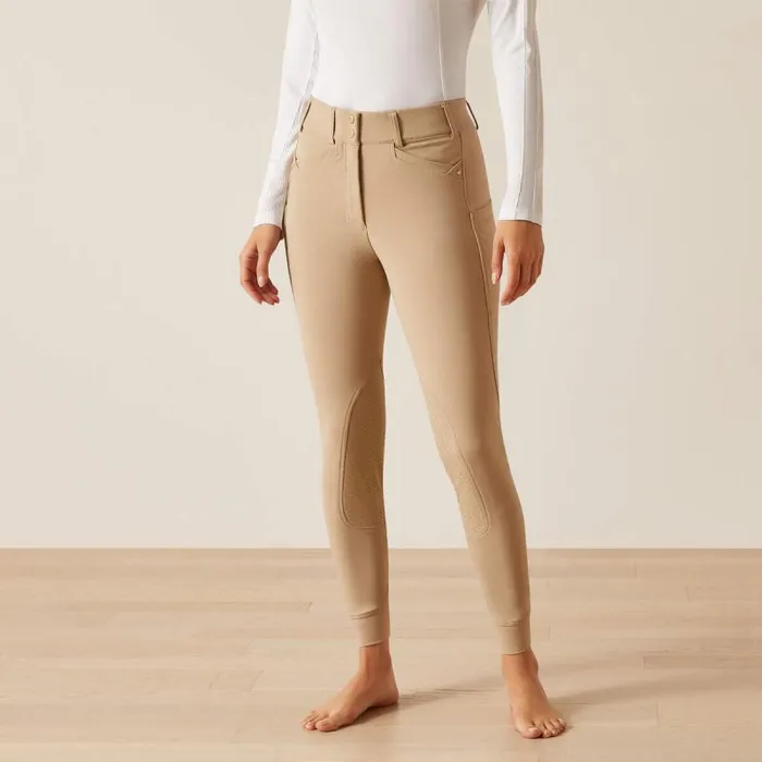 Women Pants and Shorts Ariat Prelude 20 Knee Patch Breech Olympia Tan