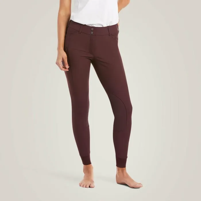 Women Pants and Shorts Ariat Prelude Knee Patch Breech Cocoa