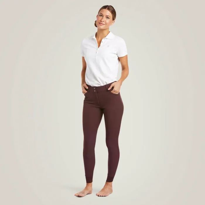 Women Pants and Shorts Ariat Prelude Knee Patch Breech Cocoa