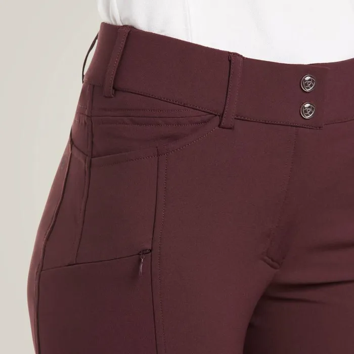 Women Pants and Shorts Ariat Prelude Knee Patch Breech Cocoa