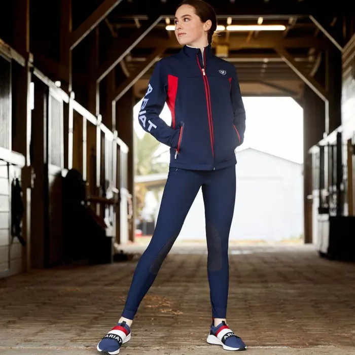 Women Pants and Shorts Ariat Prelude Knee Patch Breech Navy