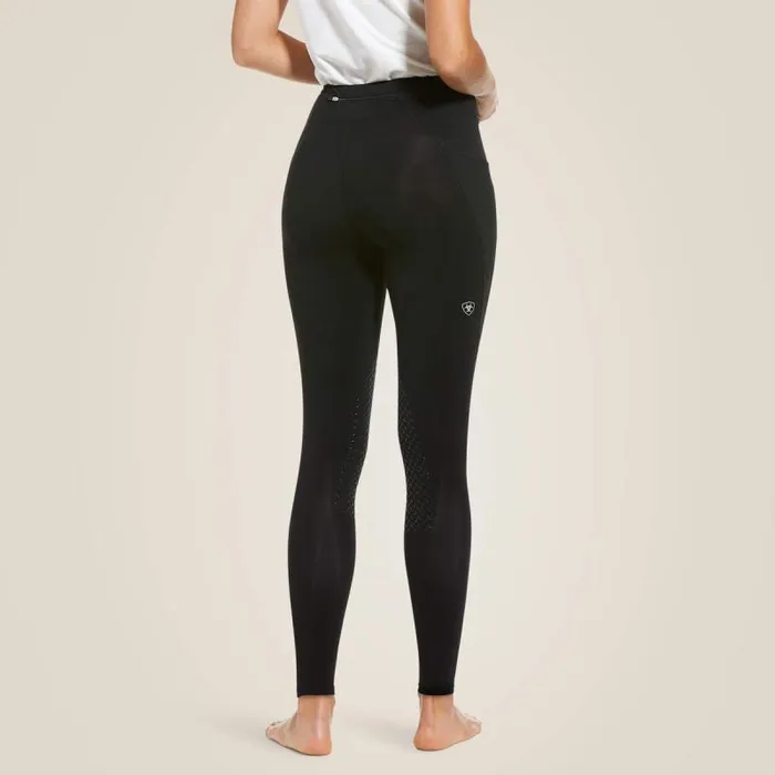 Women Pants and Shorts Ariat Prevail Insulated Knee Patch Tight Black Reflective