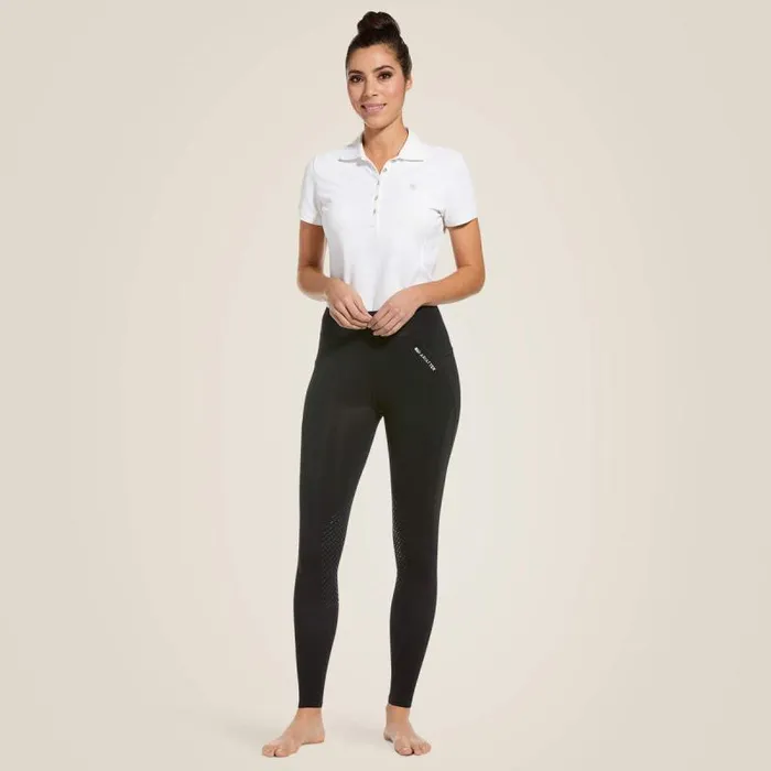 Women Pants and Shorts Ariat Prevail Insulated Knee Patch Tight Black Reflective