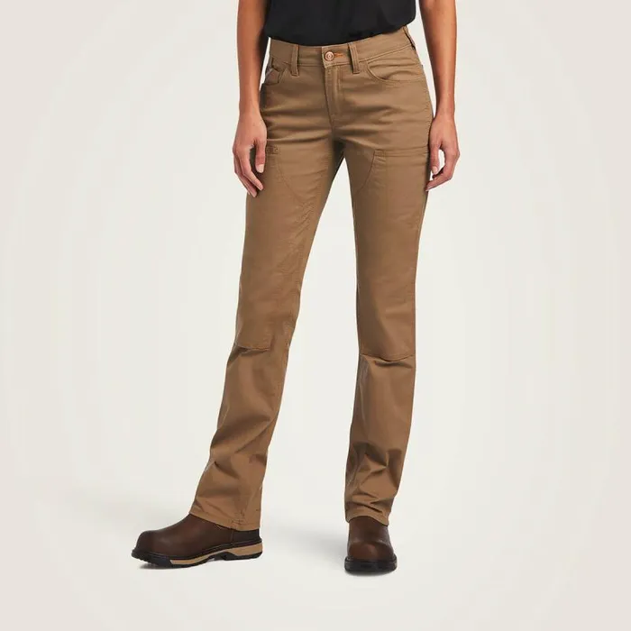 Women Pants and Shorts Ariat Rebar DuraStretch Made Tough Double Front Pant Field Khaki Women Pants and Shorts Ariat Rebar DuraStretch Made Tough Double Front Pant Field Khaki