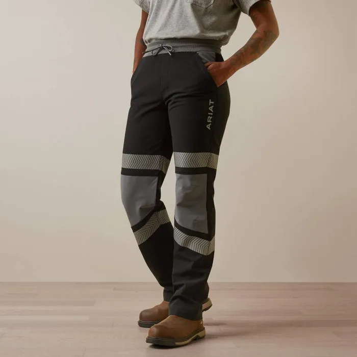 Women Pants and Shorts Ariat Rebar DuraStretch PullOn Slim Leg Pant Black