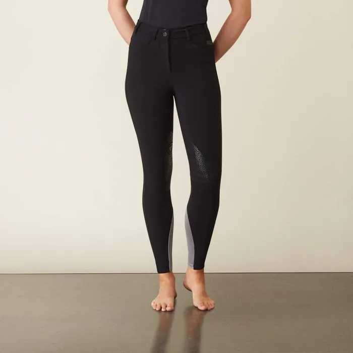 Women Pants and Shorts Ariat Speranza Knee Patch Breech Black