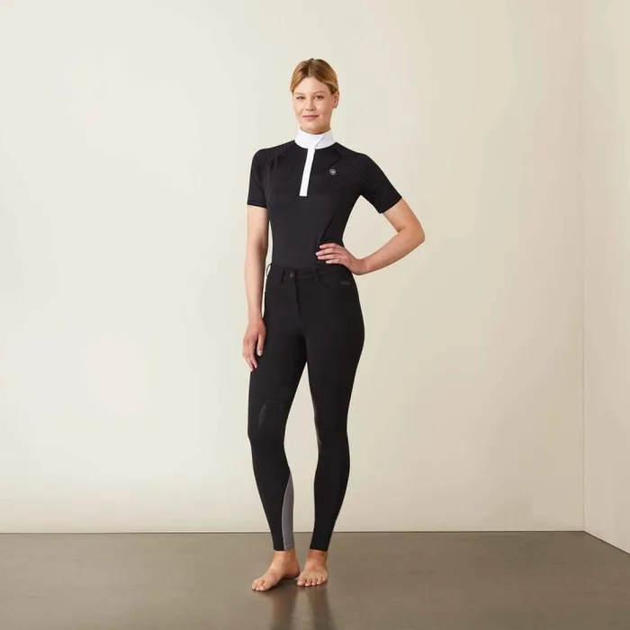 Women Pants and Shorts Ariat Speranza Knee Patch Breech Black