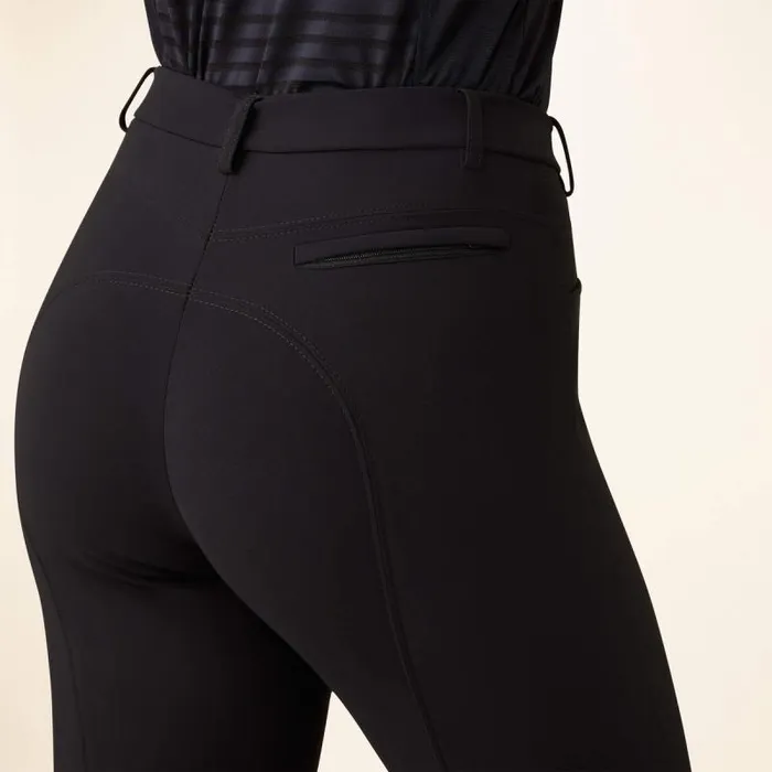 Women Pants and Shorts Ariat Speranza Knee Patch Breech Black