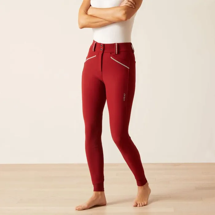 Women Pants and Shorts Ariat Tri Factor Grace Knee Patch Breech Sundried Tomato Women Pants and Shorts Ariat Tri Factor Grace Knee Patch Breech Sundried Tomato