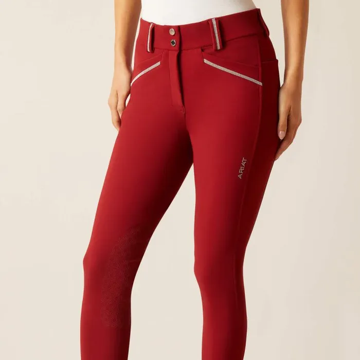 Women Pants and Shorts Ariat Tri Factor Grace Knee Patch Breech Sundried Tomato Women Pants and Shorts Ariat Tri Factor Grace Knee Patch Breech Sundried Tomato