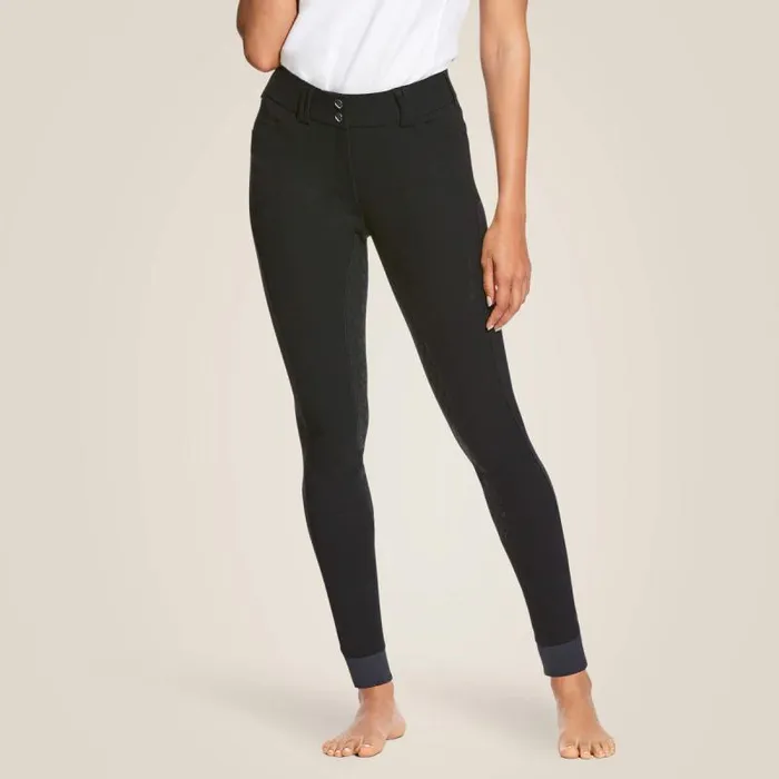 Women Pants and Shorts Ariat Tri Factor Grip Full Seat Breech Black