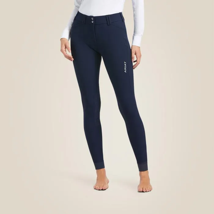 Women Pants and Shorts Ariat Tri Factor Grip Knee Patch Breech Navy