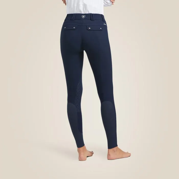 Women Pants and Shorts Ariat Tri Factor Grip Knee Patch Breech Navy