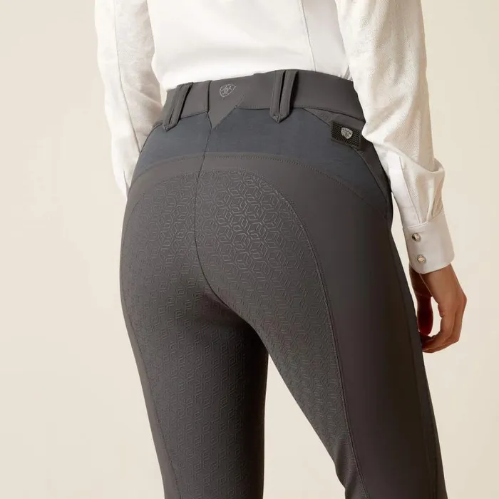 Women Pants and Shorts Ariat Tri Factor X Bellatrix Full Seat Breech Ebony Grey Women Pants and Shorts Ariat Tri Factor X Bellatrix Full Seat Breech Ebony Grey