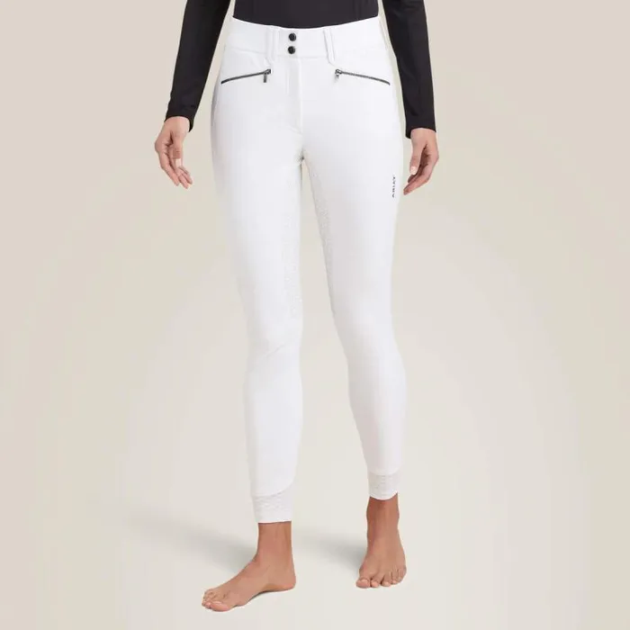 Women Pants and Shorts Ariat Tri Factor X Bellatrix Full Seat Breech White