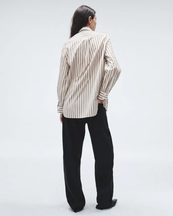 Women Pants Rag 038 Bone Donovan Linen Pant Black