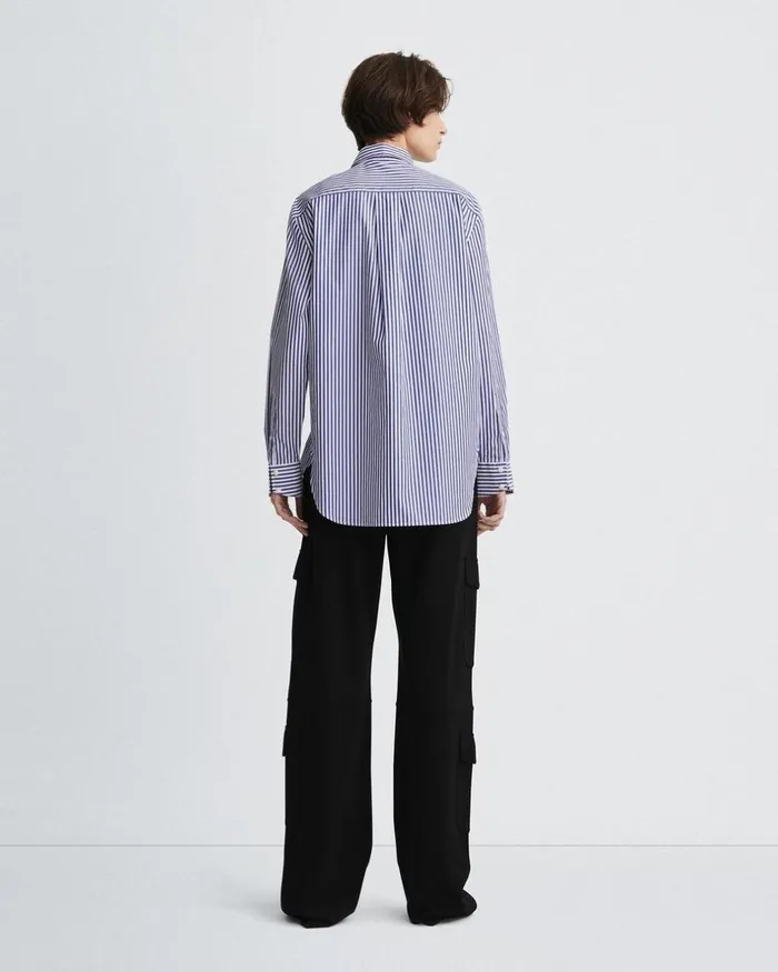 Women Pants Rag 038 Bone Irina Ponte Cargo Pant Black