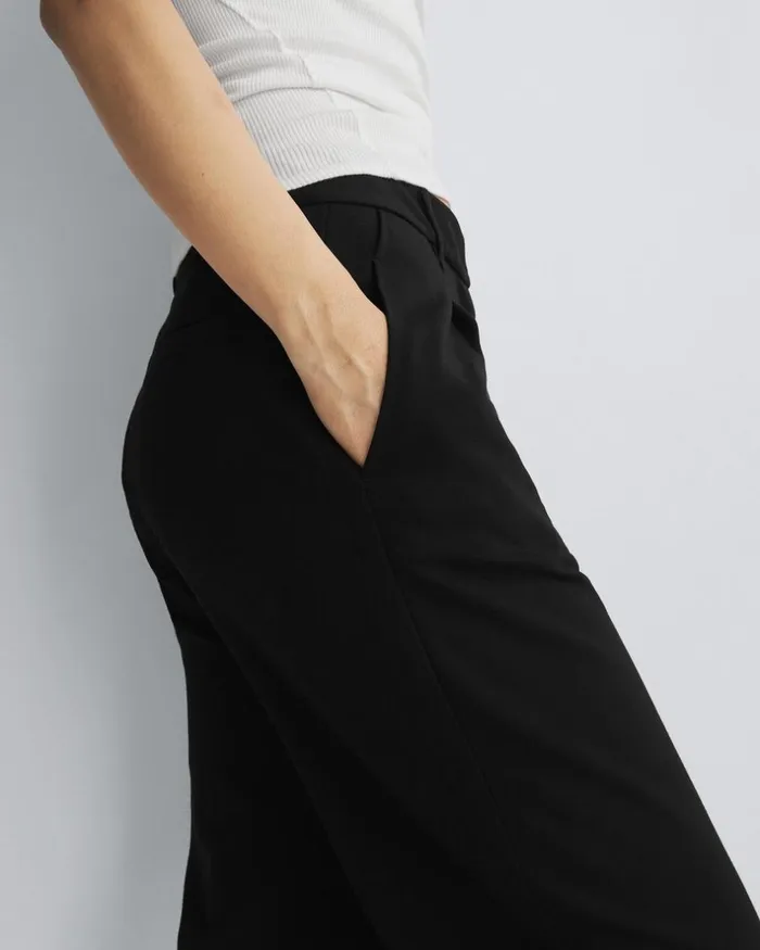 Women Pants Rag 038 Bone Irina Ponte Trouser Black