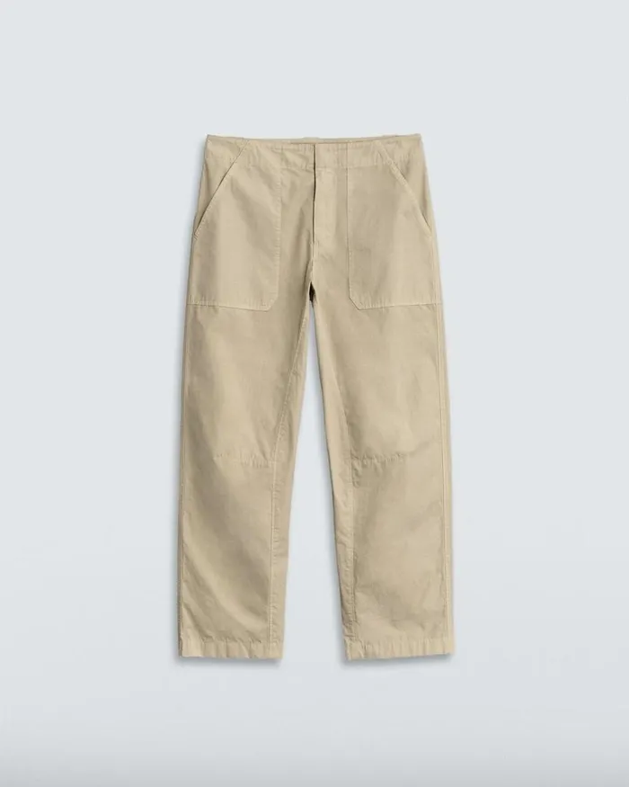 Women Pants Rag 038 Bone Leyton Workwear Cotton Pant Khaki