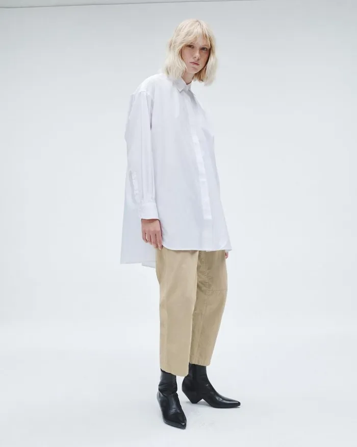 Women Pants Rag 038 Bone Leyton Workwear Cotton Pant Khaki