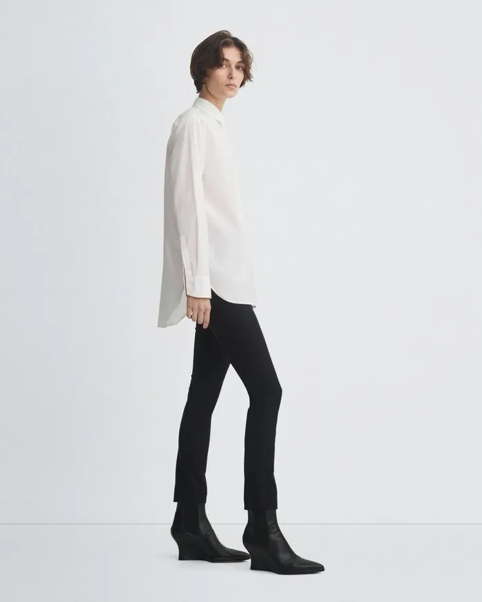 Women Pants Rag 038 Bone Simone Pant 8211 Equestrian Stretch Black