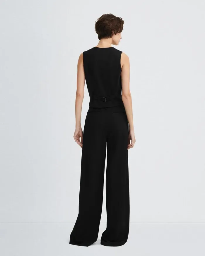 Women Pants Rag 038 Bone Sofie Ponte Pant Black