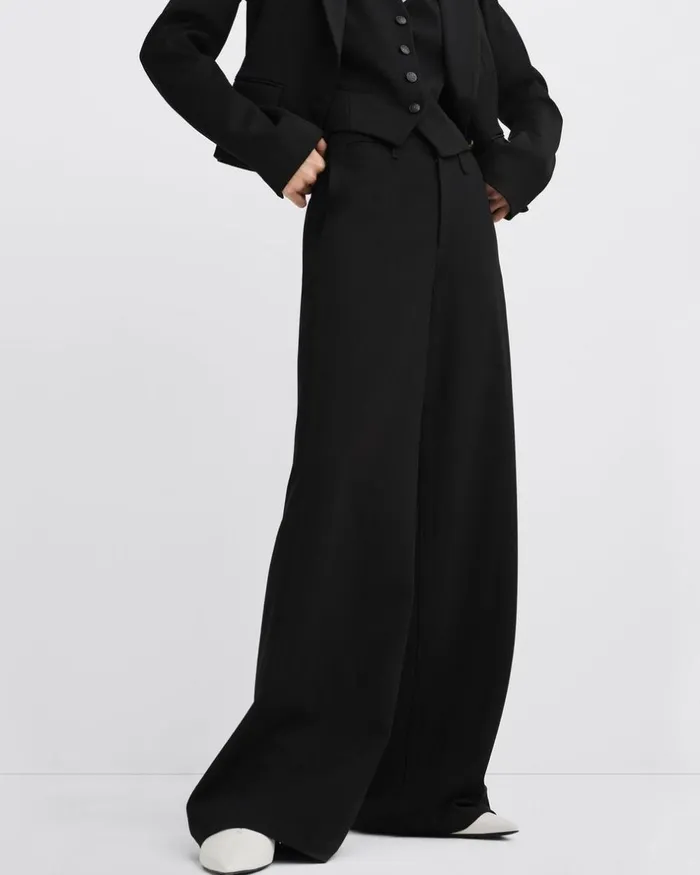 Women Pants Rag 038 Bone Sofie Ponte Pant Black