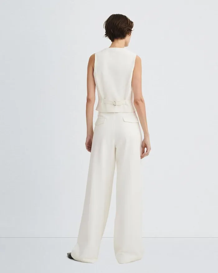 Women Pants Rag 038 Bone Sofie Ponte Pant Ivory