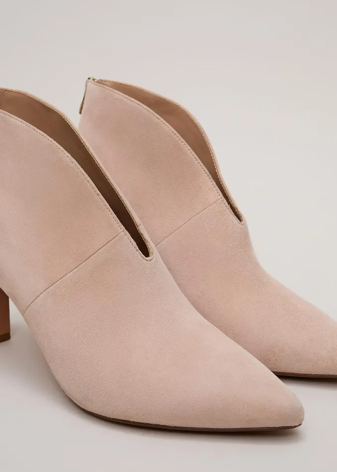 Women Phase Eight Boots Cut Out Shoe Boots Neutral