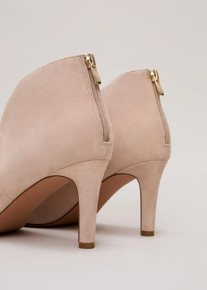 Women Phase Eight Boots Cut Out Shoe Boots Neutral