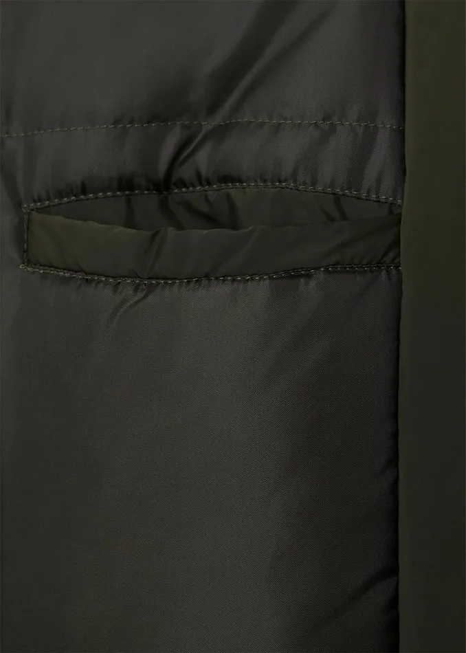 Women Phase Eight Coats Erin Long Puffer Coat Bottle Green