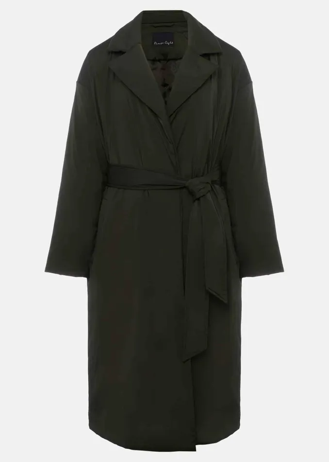 Women Phase Eight Coats Erin Long Puffer Coat Bottle Green