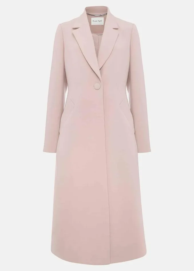 Women Phase Eight Coats Juliette Crepe Coat Pink