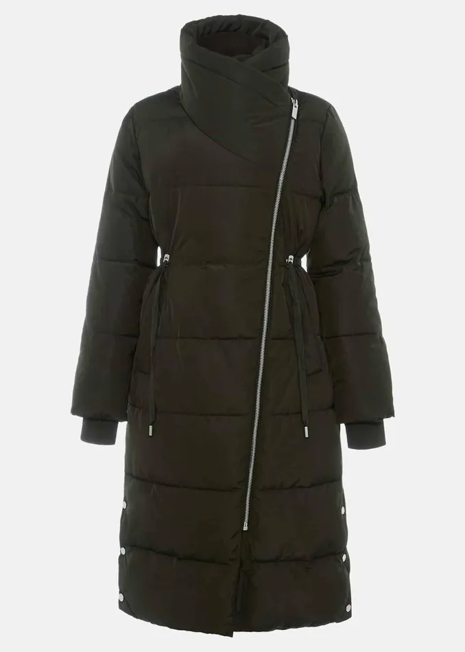 Women Phase Eight Coats Rae Asymetric Puffer Green