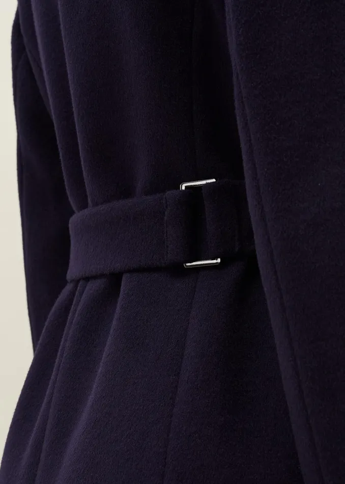 Women Phase Eight Coats Thea Wool Trench Navy
