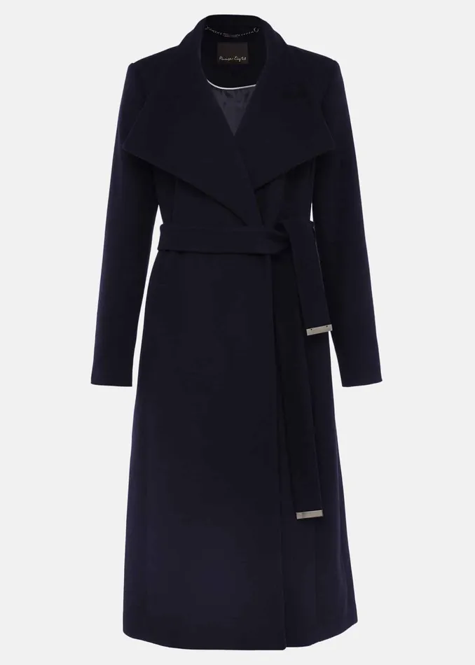 Women Phase Eight Coats Thea Wool Trench Navy