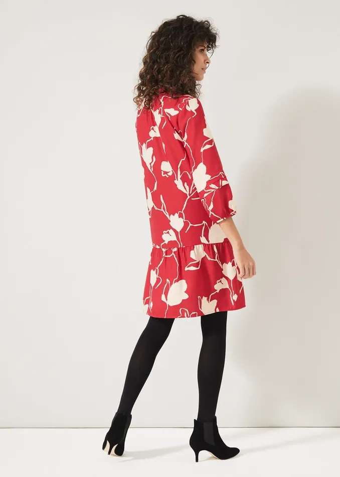Women Phase Eight Day Dresses Claira Floral Dress Rednude