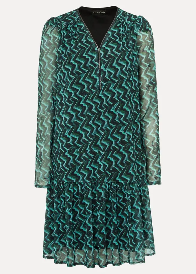 Women Phase Eight Day Dresses Dorathy Swing Mini Dress Bluegreen
