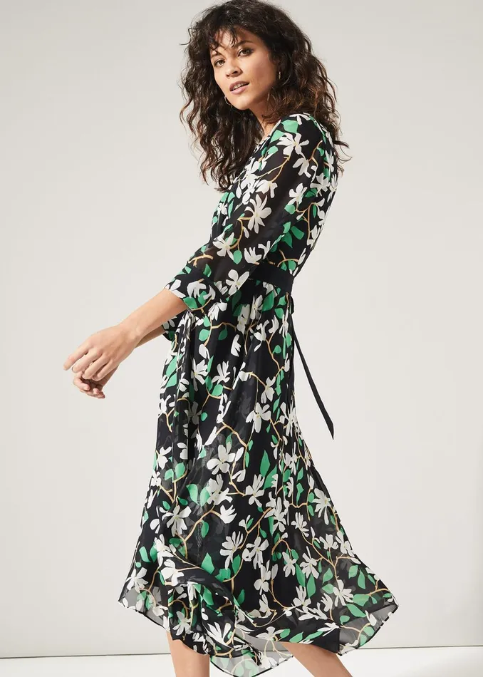 Women Phase Eight Day Dresses Magnolia Dress Navygreen