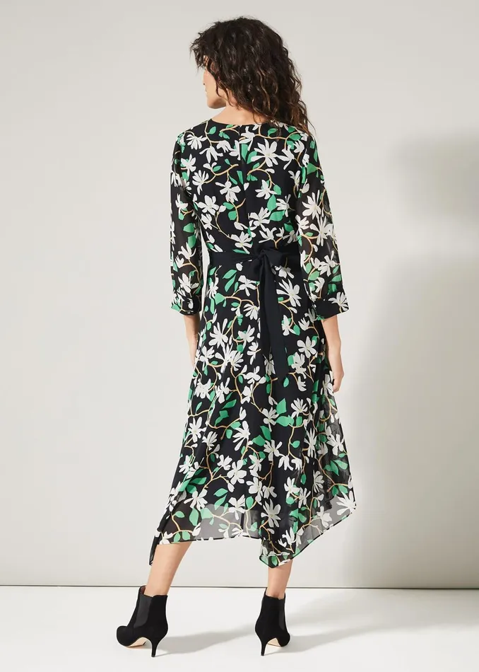 Women Phase Eight Day Dresses Magnolia Dress Navygreen