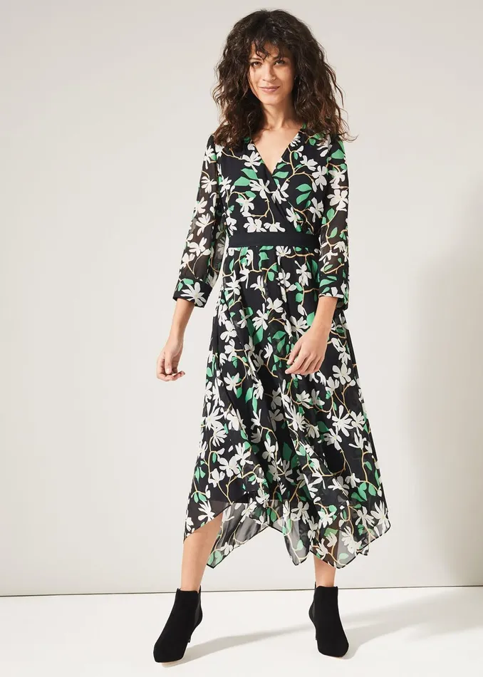 Women Phase Eight Day Dresses Magnolia Dress Navygreen