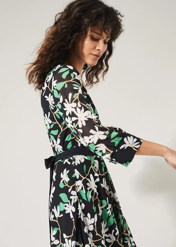Women Phase Eight Day Dresses Magnolia Dress Navygreen