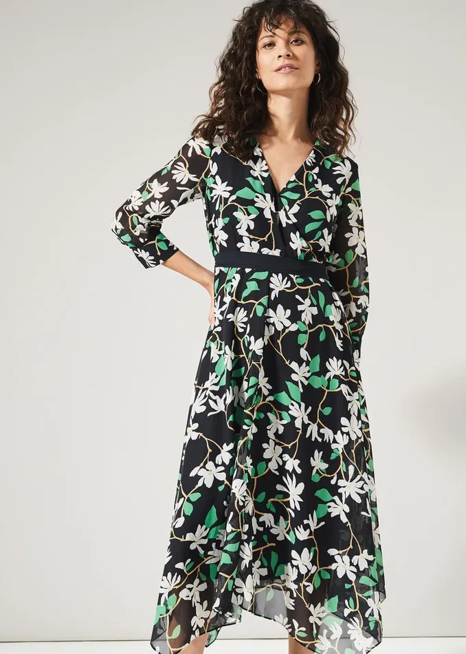 Women Phase Eight Day Dresses Magnolia Dress Navygreen