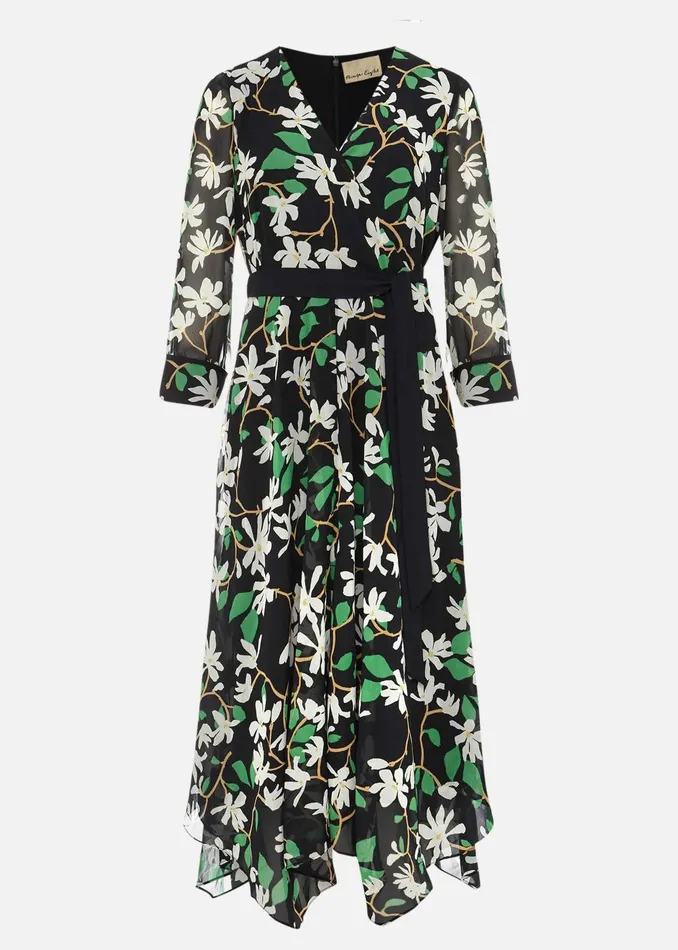 Women Phase Eight Day Dresses Magnolia Dress Navygreen