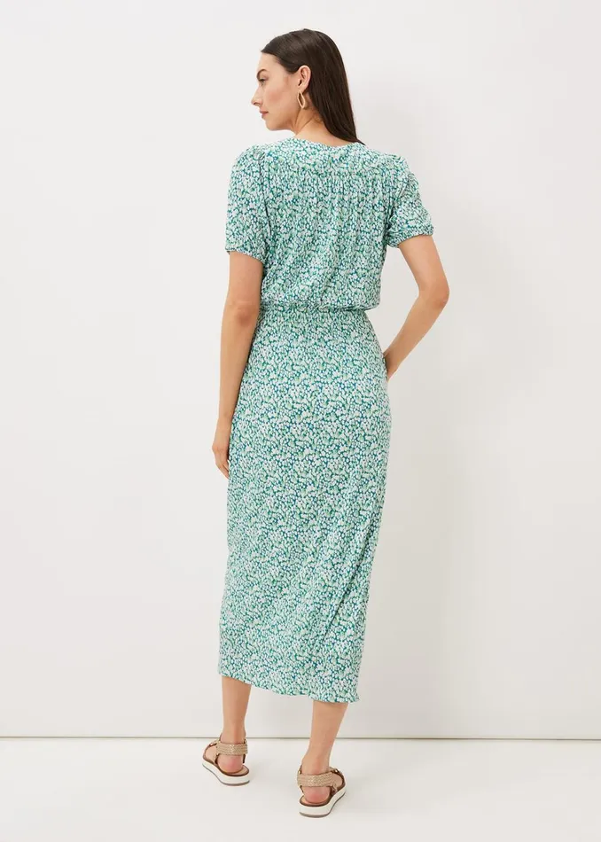 Women Phase Eight Day Dresses Melani Ditsy Print Midaxi Dress Multicoloured