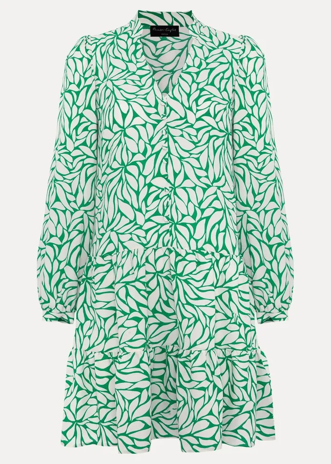 Women Phase Eight Day Dresses Petite Penele Swing Dress Green