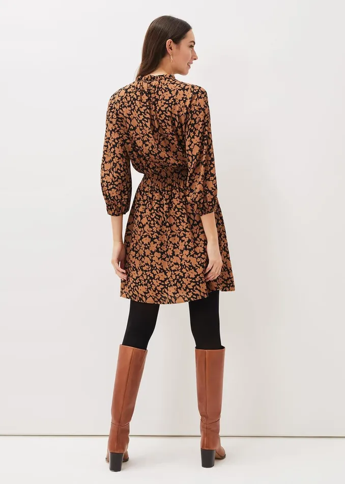 Women Phase Eight Day Dresses Phillipa Swing Dress Blacktan