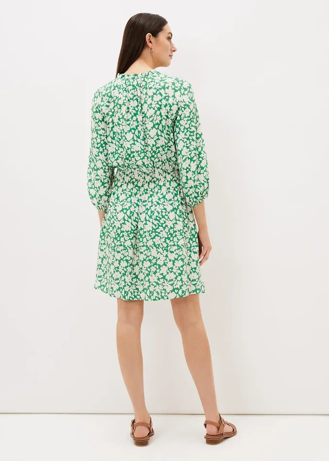 Women Phase Eight Day Dresses Phillipa Swing Dress Greenivory